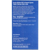 Ocean Betain Hcı + Pepsin 120 Tablet - 4