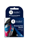 JENBOL KİNESİOLOGY TAPE AĞRI BANDI 5 CM X 5 M - SİYAH - 1