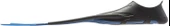Cressi Agua Yüzücü Paleti  BLUE NO:43-44 - 2