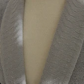 Karaca Home Elroy %100 Pamuk Erkek Bornoz Takımı XL-XXL Gri - 2