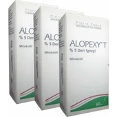Alopexy T %5 Deri Spreyi 60 Ml 3 Lü Paket - 1