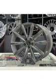 kormetal 17 İNÇ 5X100 VOLKSWAGEN POLO İBİZA RAPİD SCALA LONDON GUN METAL GRİ JANT MODELİ (4ADET) - 3