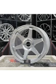 kormetal 17 İNÇ 4X100 VOLK TE37 SİLVER JANT TAKIMI (4ADET) - 3
