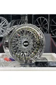 BBS 16 İNÇ 4X100 BBS RS2 KROM ÖN:9 ARKA:10 JANT MODELİ (4ADET) - 1