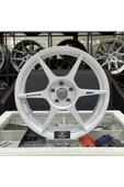 Sonic 17 İNÇ 5X100 POLO İBİZA SOFT WHİTE K1 RACING KOSEİ JANT MODELİ (4ADET) - 1