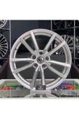 kormetal 18 İNÇ 5X112 VW GOLF JETTA CADDY UYUMLU PRETORİA SİLVER JANT TAKIMI (4ADET) - 2