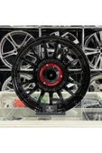 gzm 16 4X100 / 4X108 ET:35 67.1 BLACK OZ MOTORSPORT JANT TAKIMI (4ADET) - 1