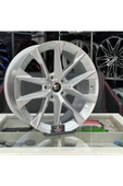kormetal SEAT LEON FR Uyumlu 18 İNÇ 5X112 AKREP GÜMÜŞ GRİ JANT MODELİ (4ADET) - 2