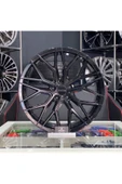 arceo 18 İNÇ 5X100 ARCEO VALENCİA BLACK POLO SCALA İBİZA UYUMLU JANT MODELİ (4ADET) - 1