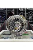 powcan 15 İNÇ 4X100 ÖN:7 ARKA:8 CCW CHROME JANT TAKIMI (4ADET) - 2