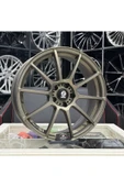 RC 17 İNÇ 5X100 POLO İBİZA EGEA UYUMLU MATT BRONZE SPARCO ASSETTO GARA JANT TAKIMI (4ADET) - 2
