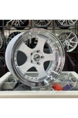 Emr 18 Inç 5x114.3 Ssr Lip Polish White Beyaz Ön Arka Jant Modeli (4ADET) - 2