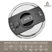 Amboss ENİ-8675 Enio Matik 22 cm 6 lt Düdüklü Tencere - 3