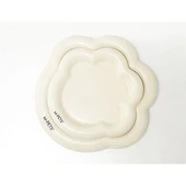 M-Pets Pawsy Seramik Kedi ve Köpek Mama Kabı Beyaz 100 Ml - 1