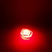 Led Işıklı Gül Mum - 2