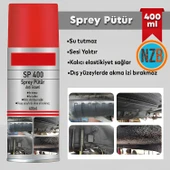 Anti Gravel Sprey Pütür Su Tutmaz Ses Yalıtımlı Boyanabilir Kaplama Araç Araba Çamurluk Koruma 400ml - 1
