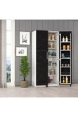 Mutfak Kiler Dolabı Beyaz & Royal Mermer Mk-04 - 2