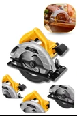 Spech Power Germany Model Professional Bakır Sargılı 185 mm Açılı Ahşap Sunta Kesme Daire Testere - 1