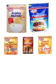 Dr. Oetker Kurabiye Malzeme Paketi-1 (buğday Nişastası + Pudra Şekeri + Vanilya + Kakao+ Kabartma Tozu)) - 1