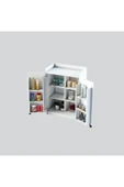 %100 MDFLAM Mutfak Kiler Dolabı Beyaz Mk-08 - 2