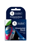 JENBOL KİNESİOLOGY TAPE AĞRI BANDI 5 CM X 5 M - YEŞİL - 3