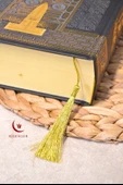 İri Yazılı Kur’an-ı Kerim Kabe Desenli – 17x24 cm  604 Sayfa  Pileksi Ayraç Hediyeli - 4