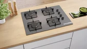 BOSCH POP7C9P30O  67CM CAM ANKASTRE OCAK ANTRASİT GRİ - 4