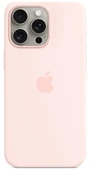 Apple iPhone 15 Pro Max MagSafe Silikon Kılıf Uçuk Pembe - MT1U3ZM/A - 1