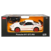 Rastar 1:14 Porsche 911 RS Uzaktan Kumandalı Araba Beyaz 2.4 Ghz Işıklı Spor Araba - 6