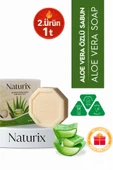 Aloe Vera Özlü Taş Sabun Nemlendirici ve Gözenek Destekleyici Bakım - 125 gr - 1
