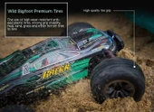 Xinlehong 1:16 Brushless Uzaktan Kumandalı Yüksek Hızlı Rc Araba 36km/s 2.4Ghz 4WD Usb Şarj Kırmızı - 7