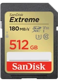 SanDisk Extreme 512 GB SDSDXVV-512G-GNCIN Class 10 UHS-I U3 V30 Hafıza Kartı - 1
