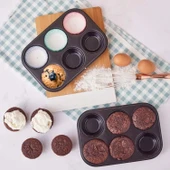 Guardini Gardenıa 6lı Muffin Kek Kalıbı Kağıtlı 27x18,5 Cm 06689907 - 2