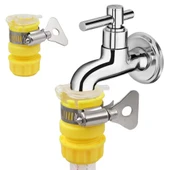 SUNUP SN-25977 SARI KELEPÇELİ MUSLUK ADAPTÖRÜ - 3