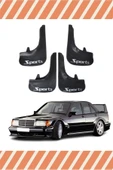 Heda Tex  HG Mercedes 190 E Sports Yazılı 4'lü Tozluk Çamurluk Paçalık thumbnail 1