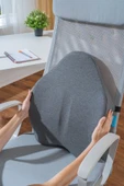 Softlife Ortopedik Visco Sırt Bel Destek Yastığı Bel Destek Minderi 54x42x9 Cm - 3