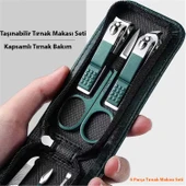 HyMark 6 Parça Deri Çantalı Manikür Pedikür Özel Tırnak Makası Seti - 2
