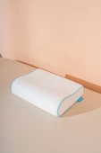 Softlife Boyun Destekli Ortopedik Visco Yastık 45x31x10/7 Cm - 1
