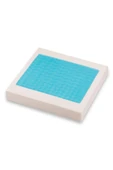 Softlife Jelli Visco Tekerlekli Sandalye Minderi Visko Kare Oturma Minderi Serinleten Minder 45x43x7 cm - 1