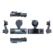 Powermaster PM-27086 3.16" Tft Ekran Çift Kameralı Gps Modüllü Hd Araç Kamerası Dvr (128Gb Destekli) - 3