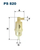 YAKIT FILTRESI MERCEDES OM615 OM616 OM617 W123 W202 W124 W460 - 1