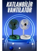Inovaxis Katlanabilir Teleskopik Şarjlı Fan Masaüstü Soğutucu Vantilatör - 1