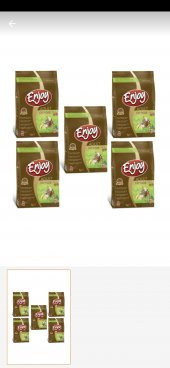 Enjoy Tavuk Etli Yetişkin Kedi Maması 1 Kg x 5 Adet- ŞEFFAF PAKETTİR - 1