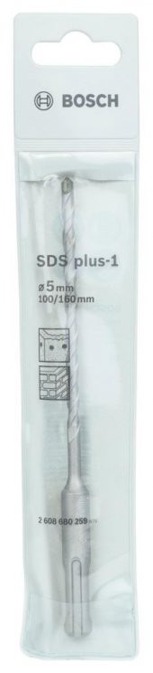 Bosch - Plus-1 Serisi, SDS-plus Kırıcı Delici Matkap Ucu 5*160 mm - 2