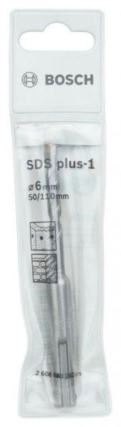 Bosch - Plus-1 Serisi, SDS-plus Kırıcı Delici Matkap Ucu 6*110 mm - 2