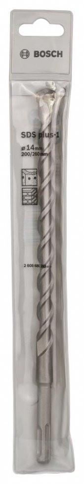 Bosch - Plus-1 Serisi, SDS-plus Kırıcı Delici Matkap Ucu 14*260 mm thumbnail 6