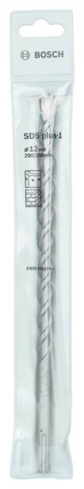 Bosch - Plus-1 Serisi, SDS-plus Kırıcı Delici Matkap Ucu 12*260 mm - 2