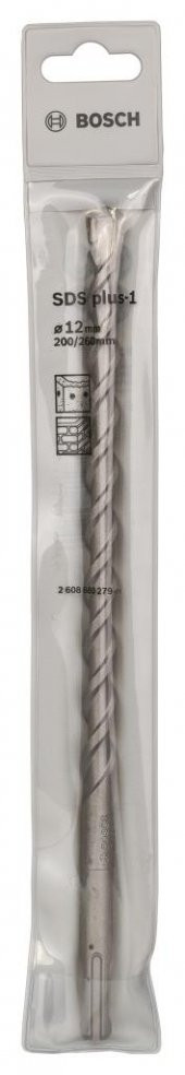 Bosch - Plus-1 Serisi, SDS-plus Kırıcı Delici Matkap Ucu 12*260 mm - 6