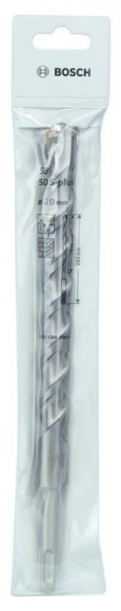 Bosch - Plus-1 Serisi, SDS-plus Kırıcı Delici Matkap Ucu 20*260 mm - 2
