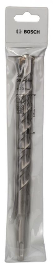 Bosch - Plus-1 Serisi, SDS-plus Kırıcı Delici Matkap Ucu 20*260 mm - 4